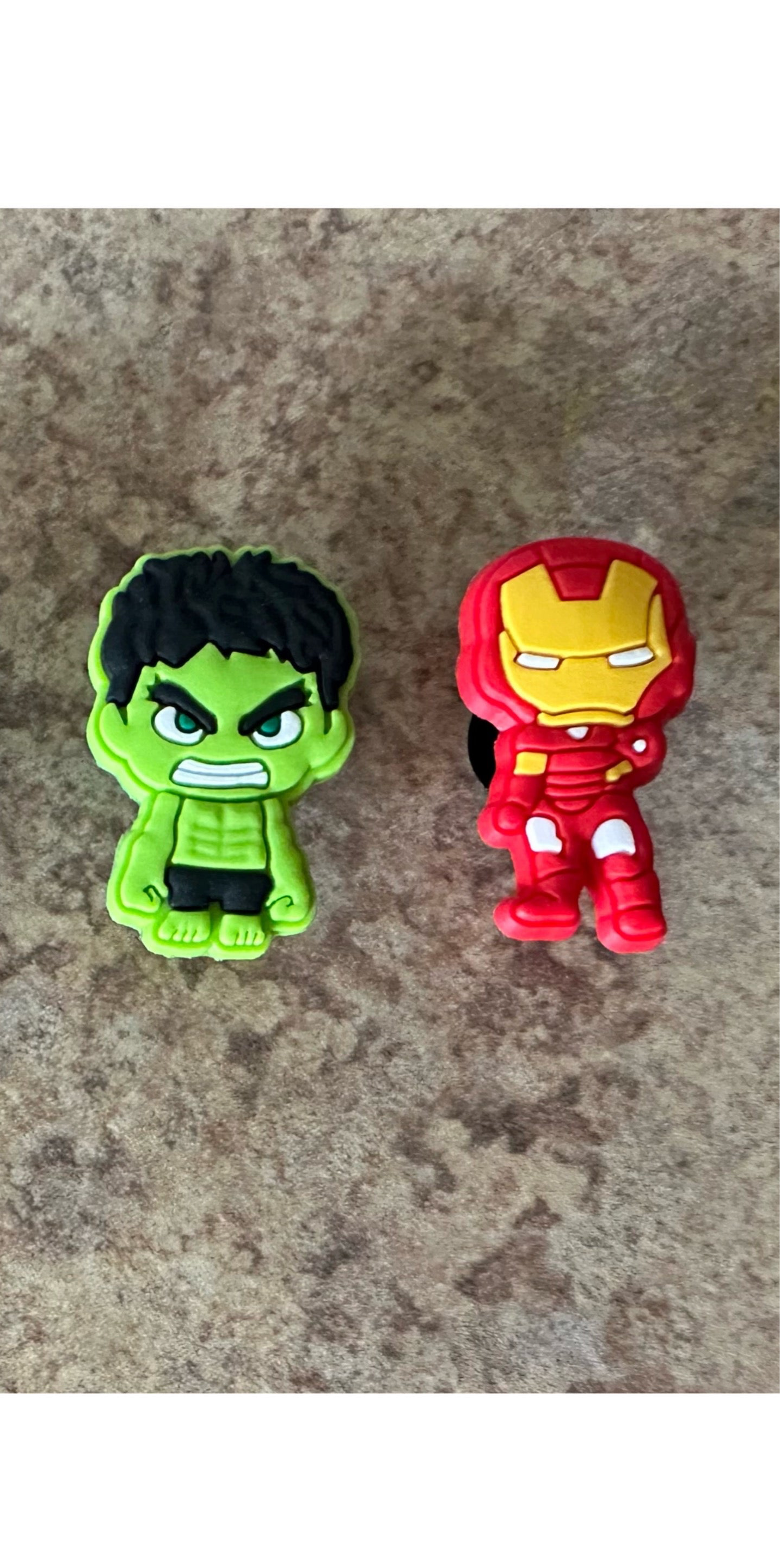 Superhero Shoe Charms