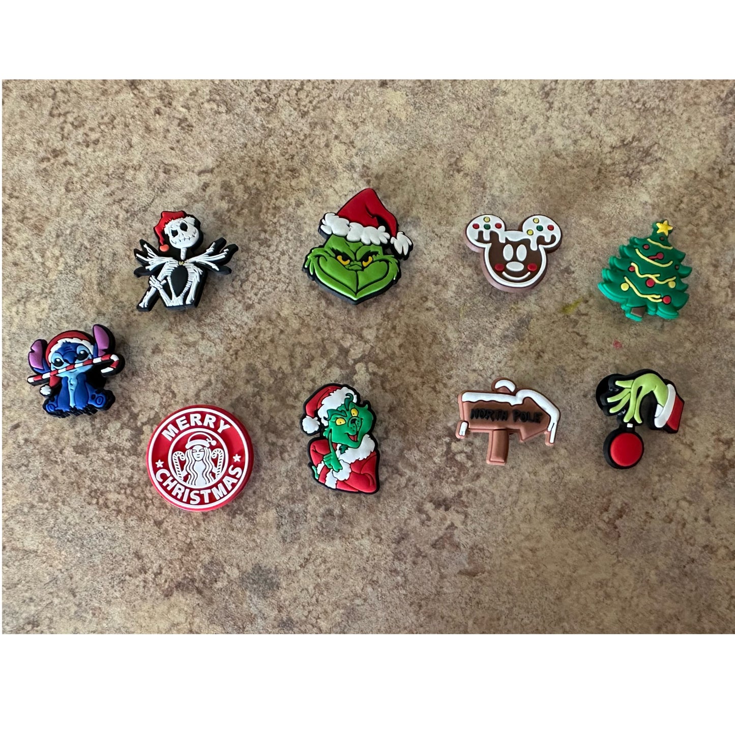 Christmas Shoe Charms
